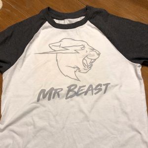 Customized Mr Beast Urban Pipeline Henley.  Size L